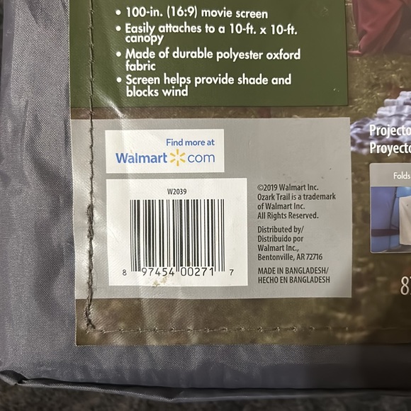 Projector screen - Picture 4 of 4